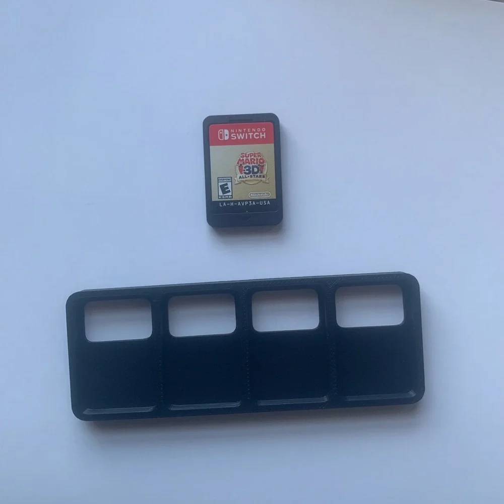 Black Nintendo Switch Game Travel Case Holder Organizers